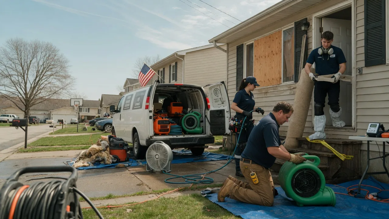 Water Damage Restoration in Elsah, IL near me